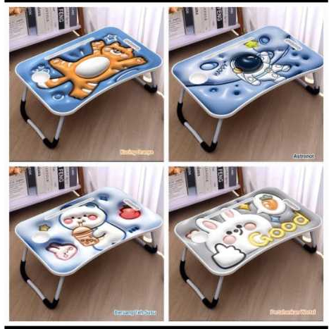 

MEJA LAPTOP BEST QUALITY/MEJA BELAJAR KARAKTER/MEJA BELAJAR LIPAT 3LUBANG