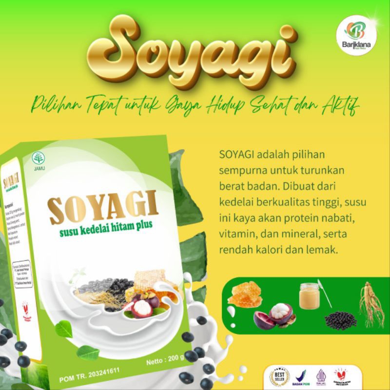 

SOYAGI SUSU KEDELAI HITAM UNTUK DIET