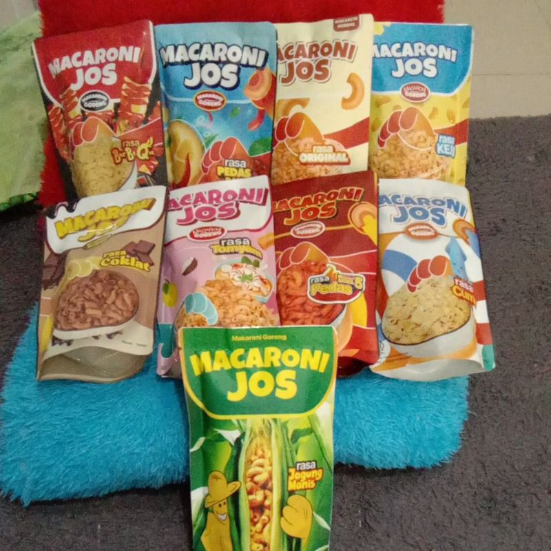 

Lokananta snack - Macjos - Macaroni Jos All varian