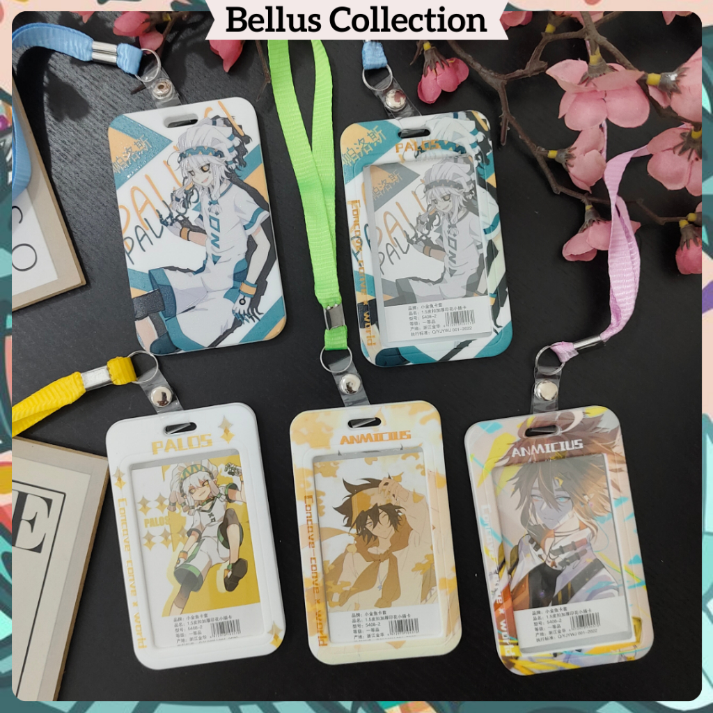 

GANTUNGAN NAME TAG ID CARD LANYARD PREMIUM ✨GENSHIN IMPACT✨ ANIME GAME ID CARD HOLDER PVC CARD