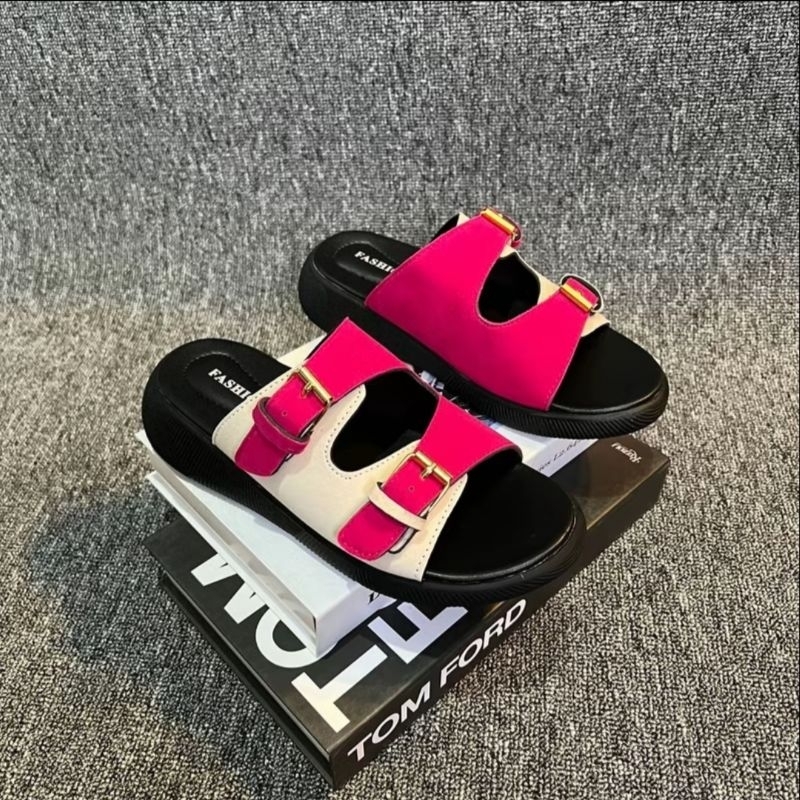 Sandal Wanita Gesper Ban Dua Casual - Ban Dua Gesper//Sandal Casual Wanita Remaja