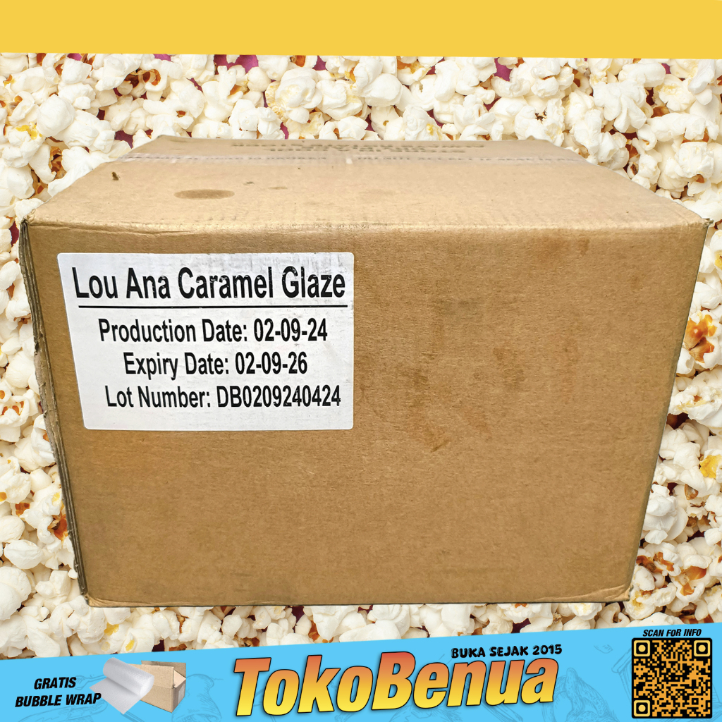 

Perasa Karamel Popcorn LOUANA Caramel Glaze 1 Dus