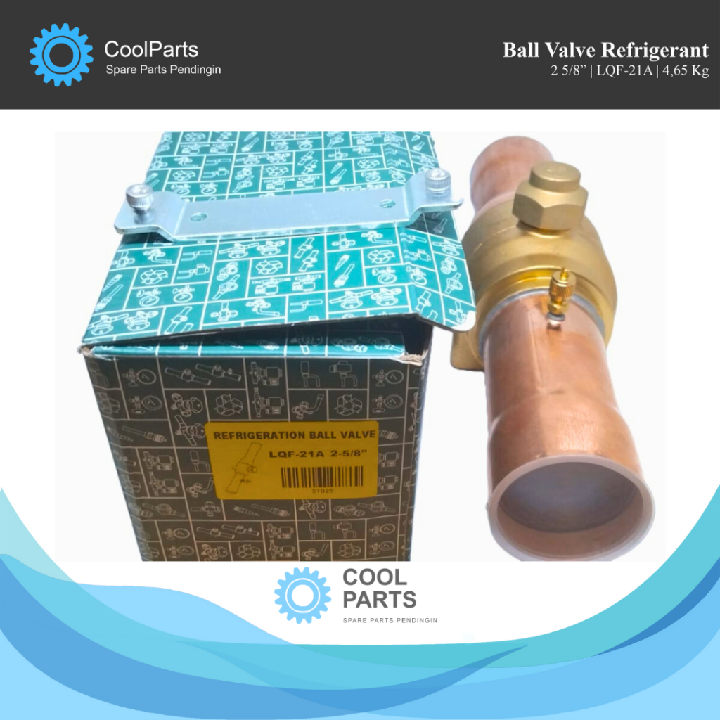 Ball Valve Refrigerant 2 5/8”