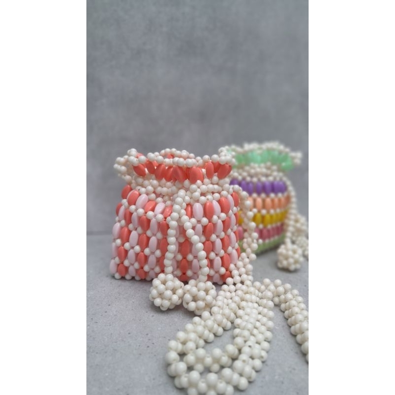 [Limited] Tas Slempang Manik | Tas Manik Kecil | Tas koin | Tas Anak/Dewasa | Pouch Manik