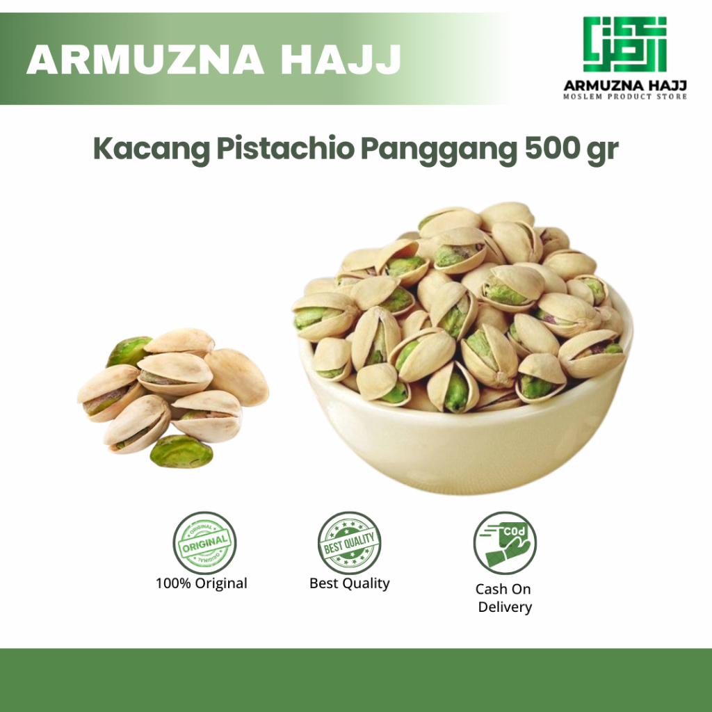 

KACANG PISTACHIO | Kacang Arab Pistachio | Kacang Fustuk Kacang Arab Premium