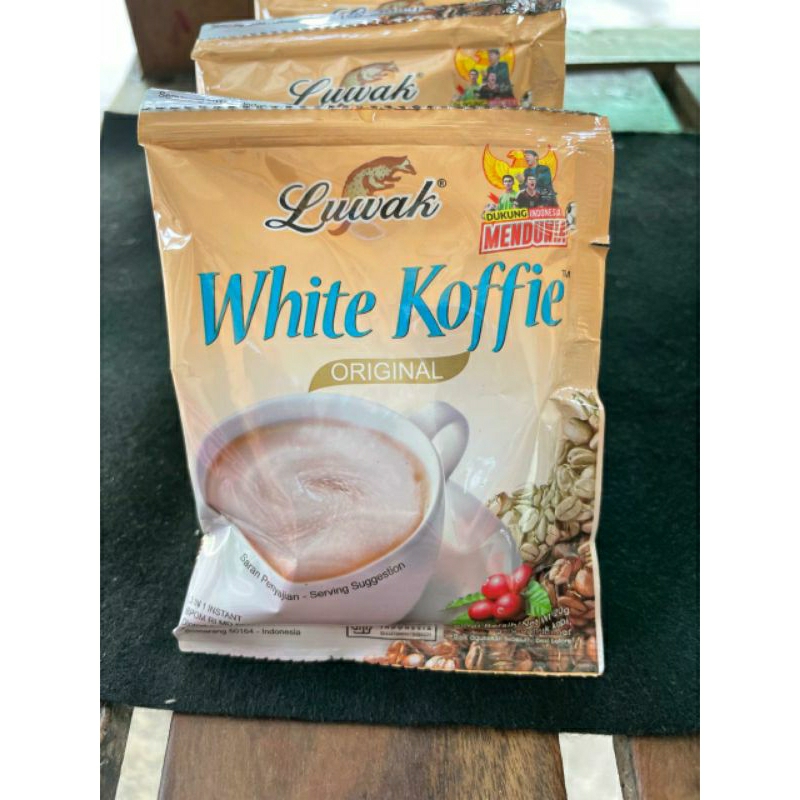 

WHITE COFFEE 1 renceng isi 10 kopi+gula/kopi murah/kopi instan/coffe