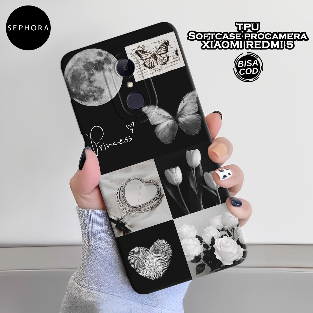 Case Xiaomi Redmi 5 - Fashion Case Aesthetic - Softcase Xiaomi Redmi 5  - Case Pro Camera - Casing X