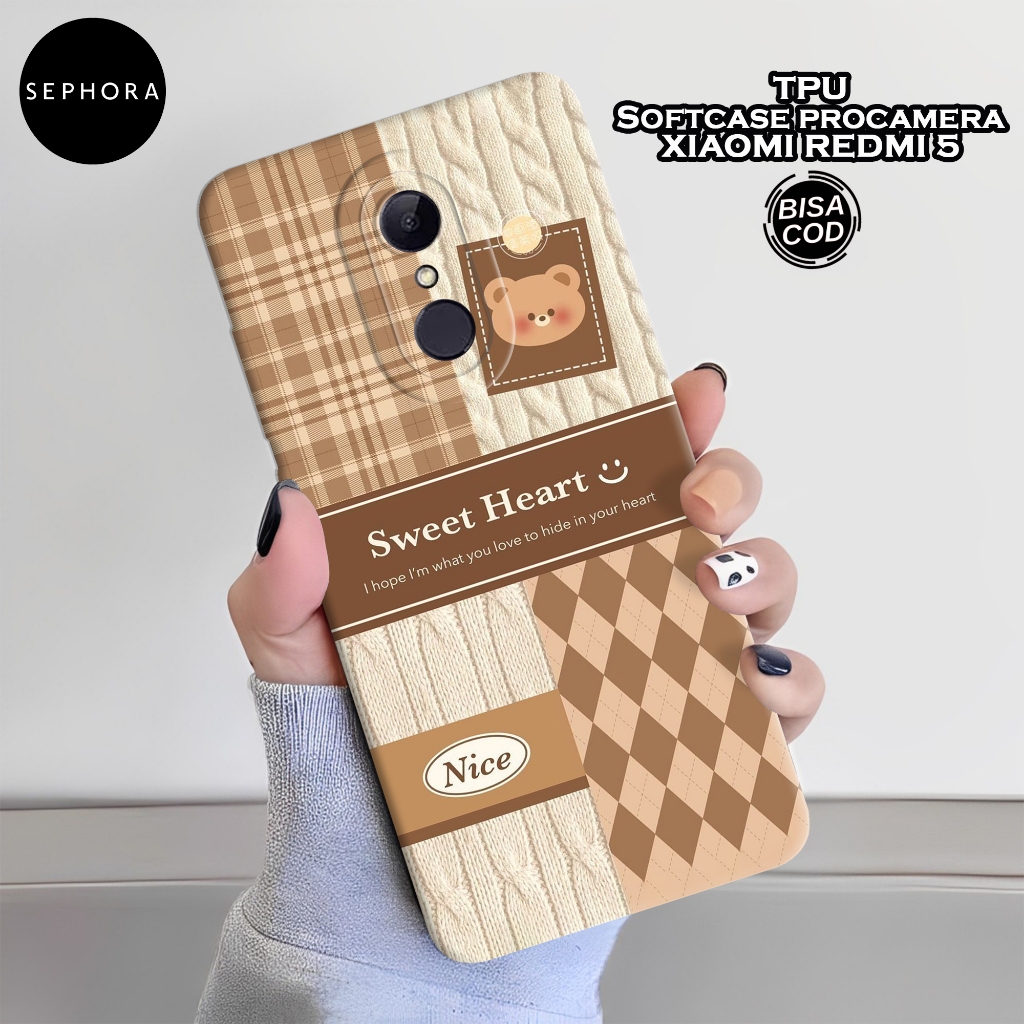 Case Xiaomi Redmi 5 - Fashion Case Lucu - Softcase Xiaomi Redmi 5  - Case Pro Camera - Casing Xiaomi
