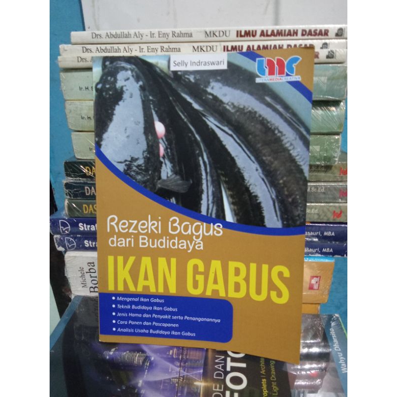 BUKU REZEKI BAGUS DARI BUDIDAYA IKAN GABUS THN TERBIT 2022