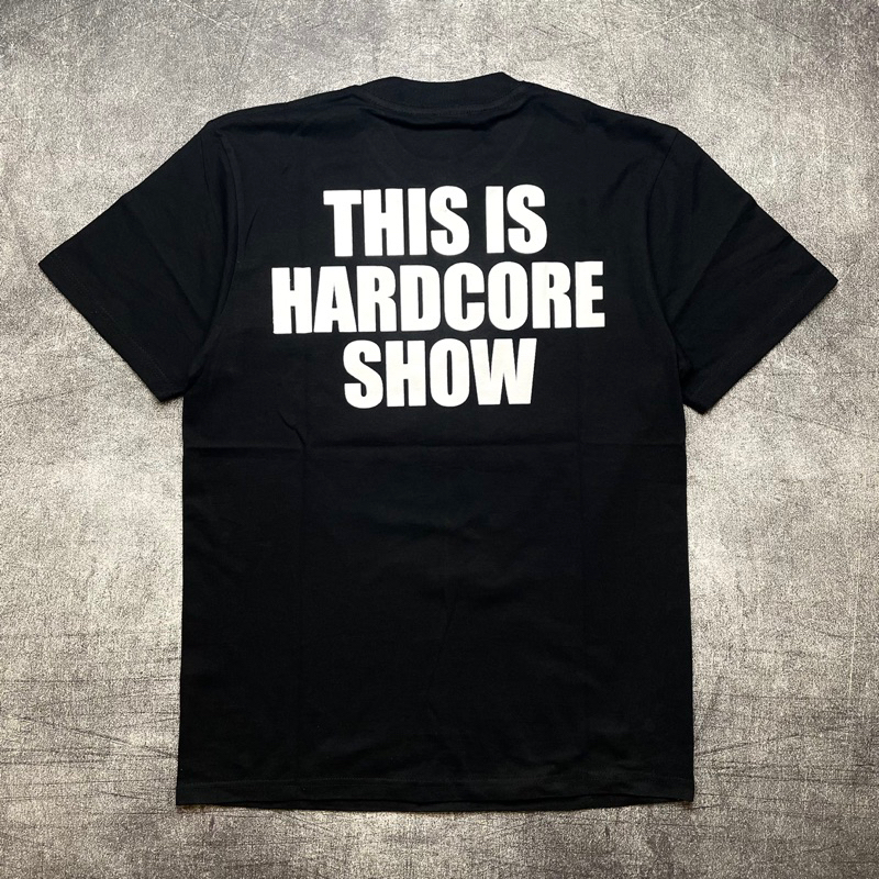Gnobmel Tshirt HC4LIFE - THIS IS HARDCORE SHOW BLACK Official Merchandise