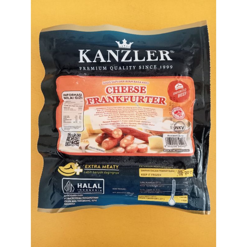 

KANZLER CHEESE FRANKFURTER 5S