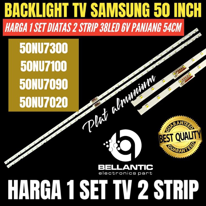 BACKLIGHT TV LED 50 INCH SAMSUNG 50NU7100-50NU7300-50NU7090-50NU7140-50NU7020 BACKLIGHT TV LED 50 IN