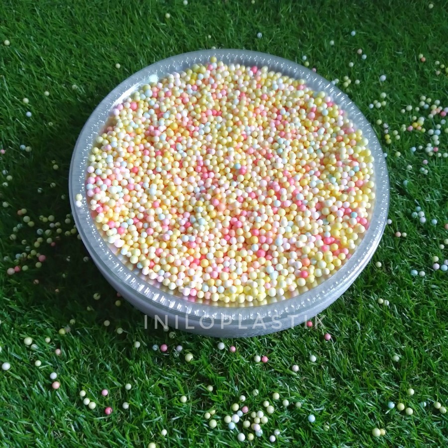 Piring Plastik Transparan Besar / Piring Makan Plastik 220