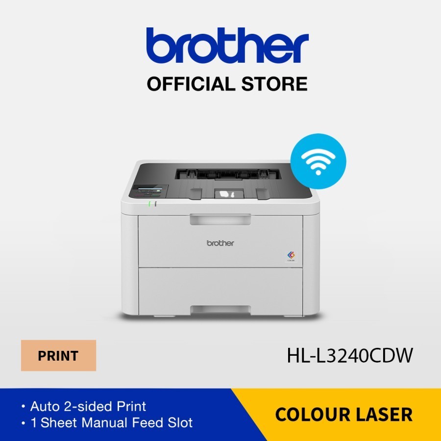 Brother HL-L3240CDW Compact Colour Laser LED Printer L3240 CDW Laser Warna