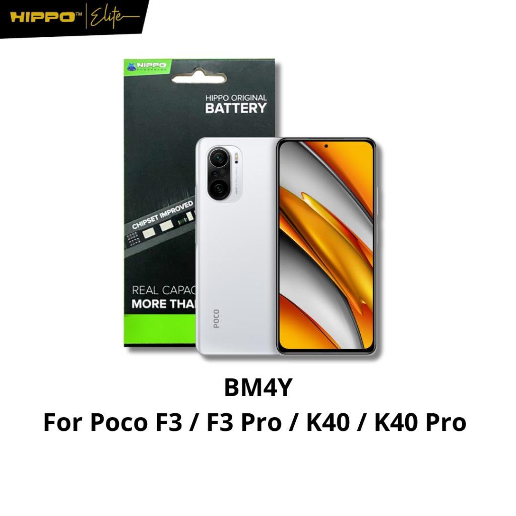 Hippo Baterai Xiaomi Poco Phone F3 / F3 Pro / Xiaomi K40 / K40 Pro BM4Y 4300mAh Battery Batere Batra