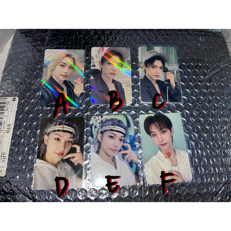 photocard stray kids felix