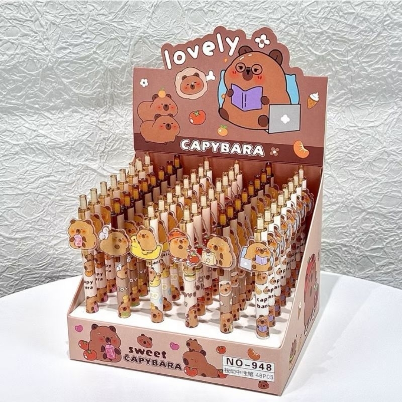 

1 Box Pena Akrilik Capybara isi 48 pcs