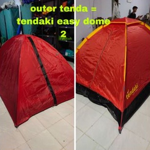 Paket Surprise outer tenda cover tenda khusus tendaki cotrek forester 2p pintu depan bonus pasak BUK