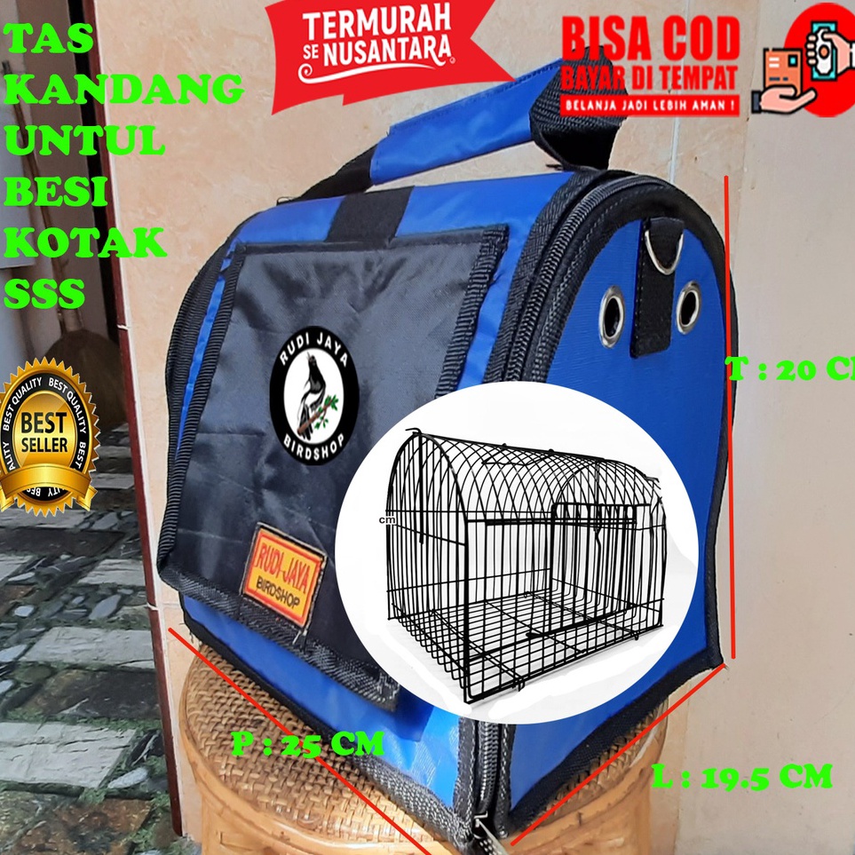 Best Quality READY TAS KANDANG UNTUL UNTULAN SLEMPANG JINJING LUBANG ANGIN SANGKAR BURUNG PLECI HEWA