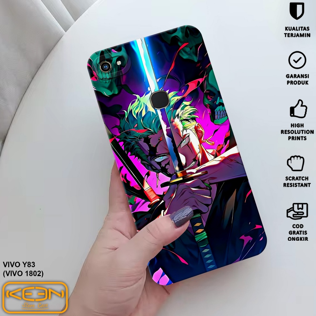 Case Hp Vivo Y83 - Casing Hp Vivo Y83 Motif Zoro - Case Procamera - Softcase Hp Vivo Y83 - Silikon H