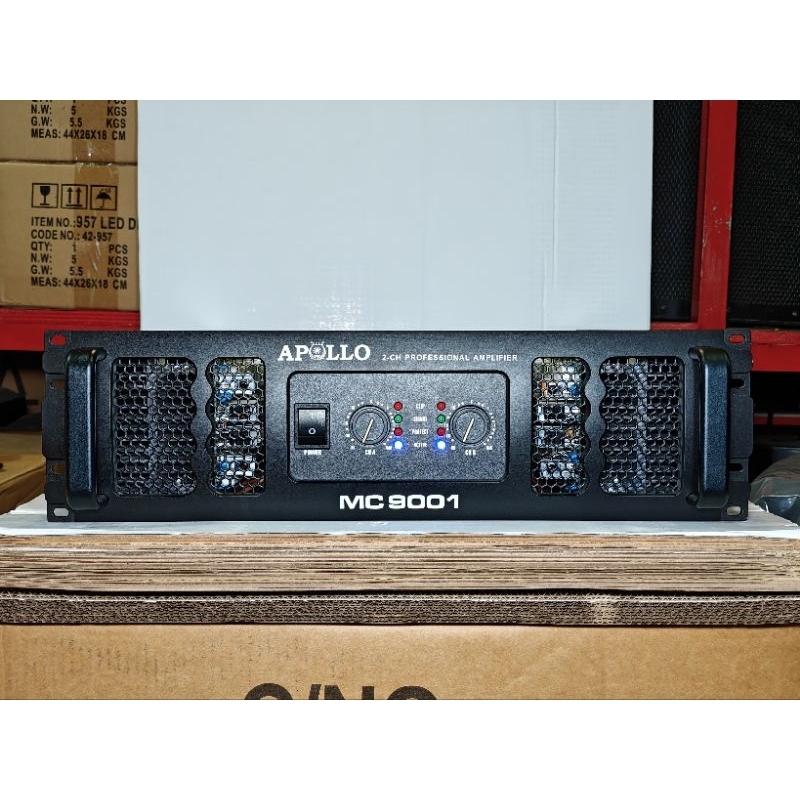 Power profesional apollo mc 90001 class H 2 chanel