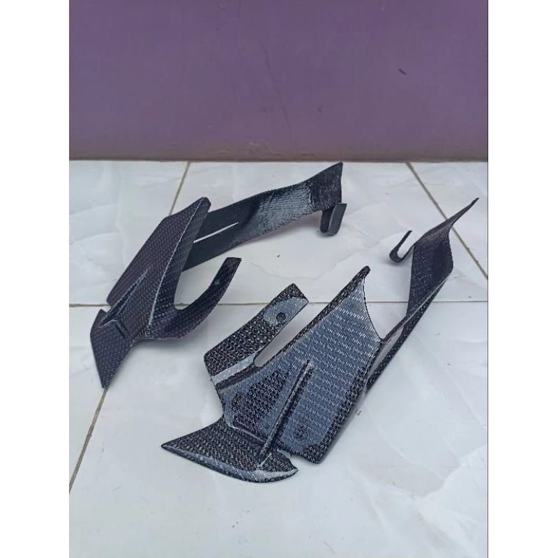 Aero Winglet CBR 150R K45R Carbon Winglet Sayap CBR 150R K45R Aero Fairing Honda CBR 150R K45R
