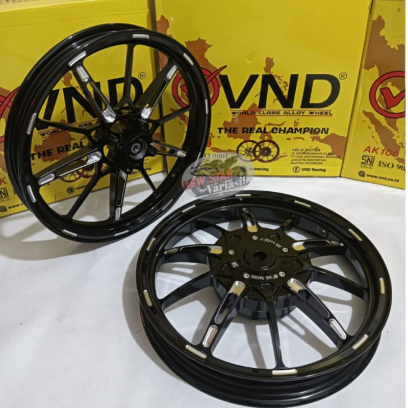 VELG VND P10 AK 100 PALANG 10 NEW SERIES YAMAHA MIO SPORTY/MIO J/MIO KARBU/MIO SOUL/MIO SMILE/FINO 1