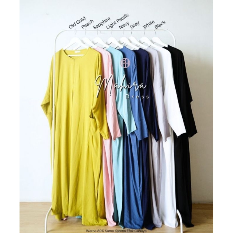 abaya mahira by pelangi hijab/ mahira dress/ gamis rayon twill