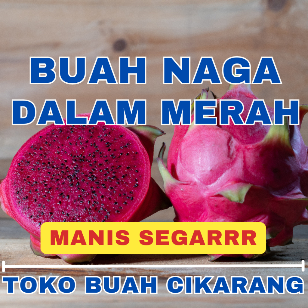 

(BISA COD) PROMOO BUAH NAGA 1 KILO TOKO BUAH CIKARANG