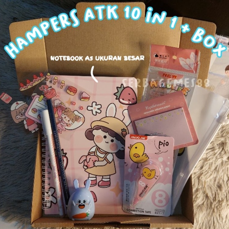 

Gratis Ongkir serbagemes88 PAKET ALAT TULIS 1 in 1 HAMPERS KADO GIFT STATIONERY SET FANCY ALAT TULIS SET STATIONERY SET FANCY PULPEN DAN BUKU SOUVENIR HADIAH