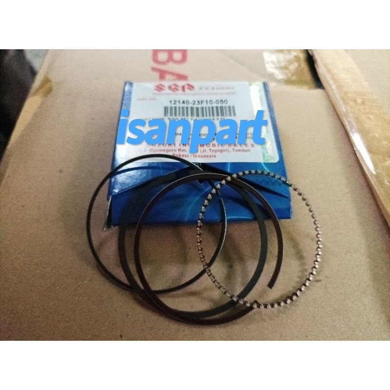 ring set piston ring seher os 0.50 smash 110 old new shogun 125 fd original suzuki