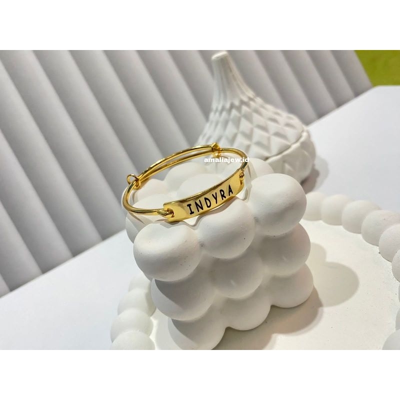 GELANG BANGLE PLAT CUSTOM