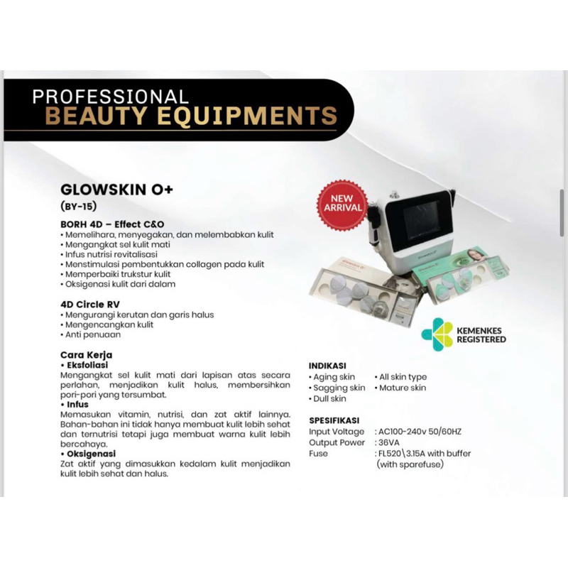 Glowskin O+ / Oxygeneo (BY-15)