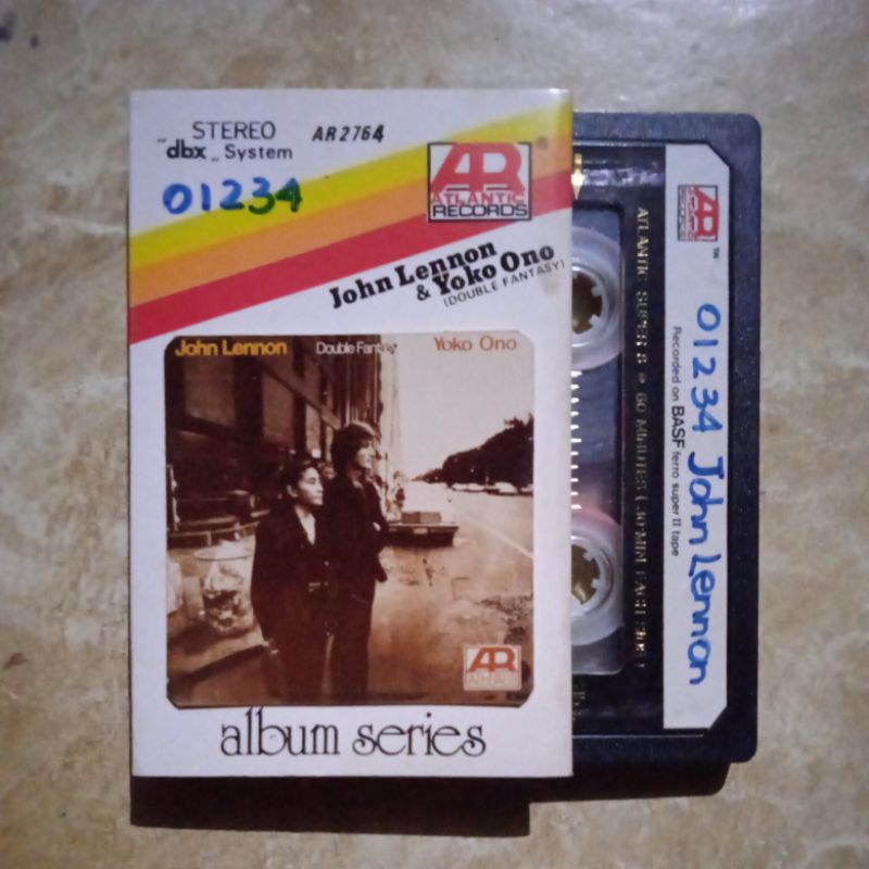 kaset pita john lennon & yoko ono double fantasy