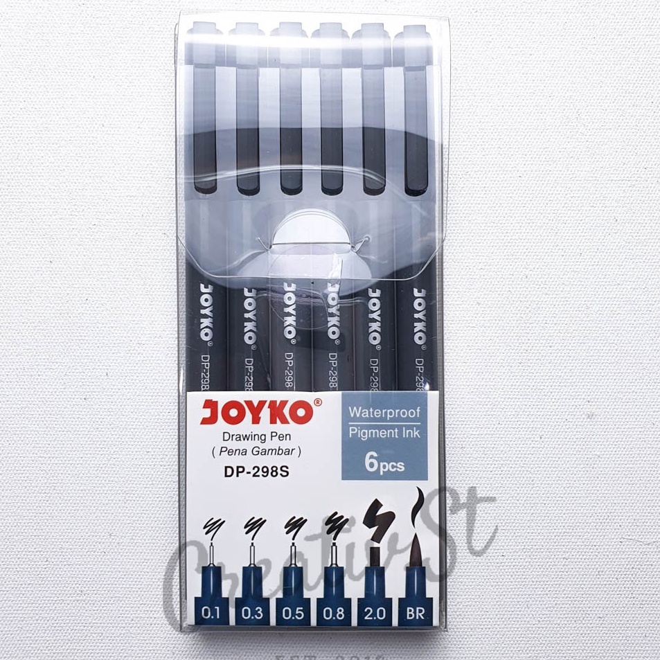 

Garansi Terbaik JOYKO Drawing Pen Set 6 Dp298S Set 9 Dp298S59C Pena Gambar Bolpen