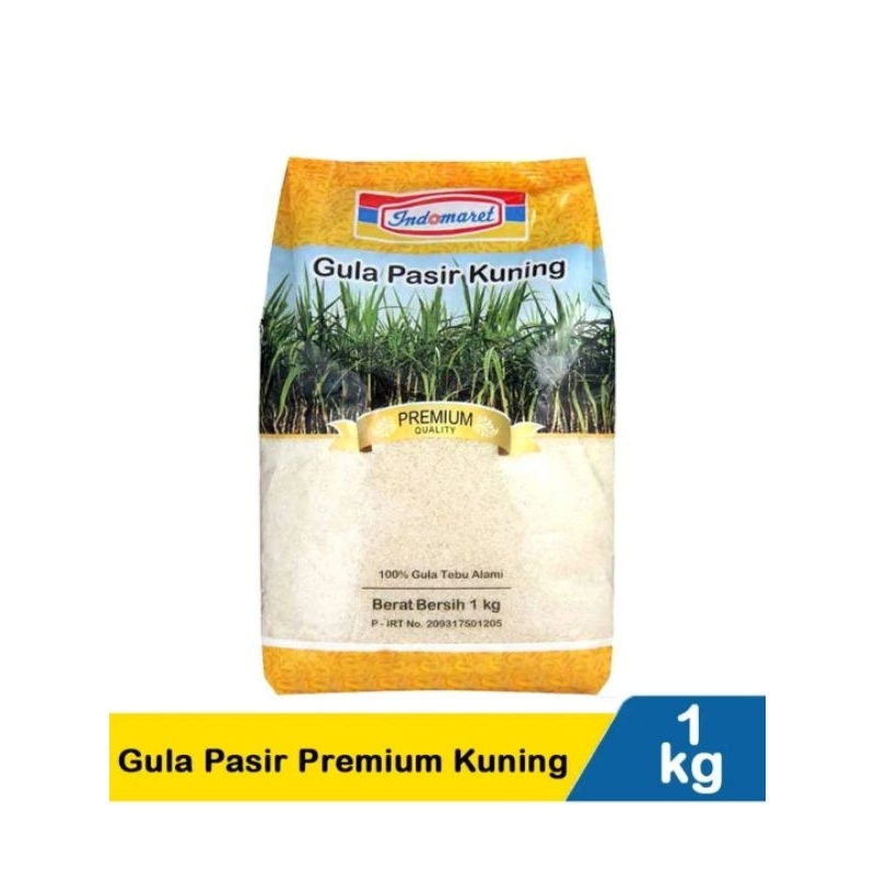 

Indomaret Gula Pasir Premium Kuning 1Kg
