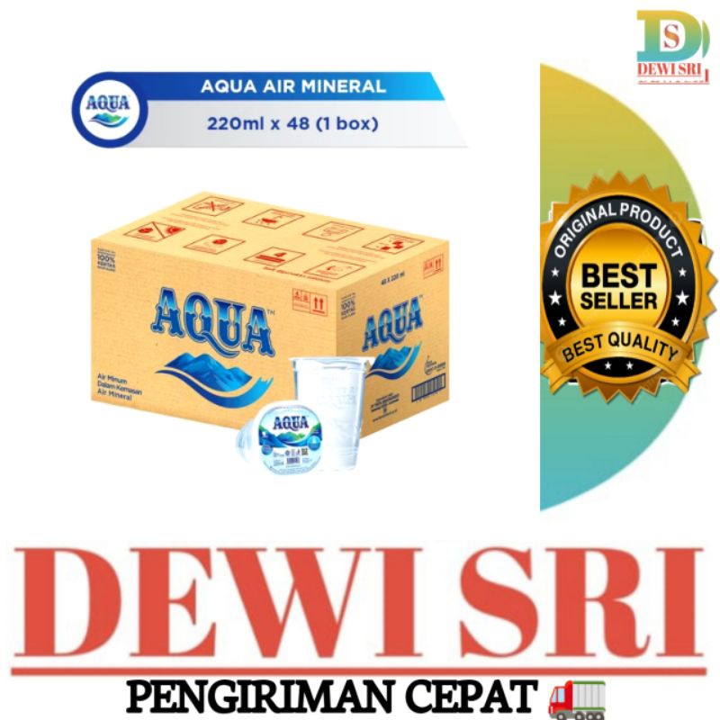 

AQUA Gelas 220ml 1Dus isi 48pcs.