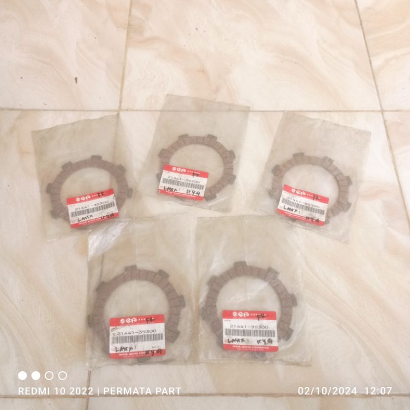 kampas kopling suzuki fr fizr f1zr fiz f1z force 1 one japan jepang ori original suzuki sgp