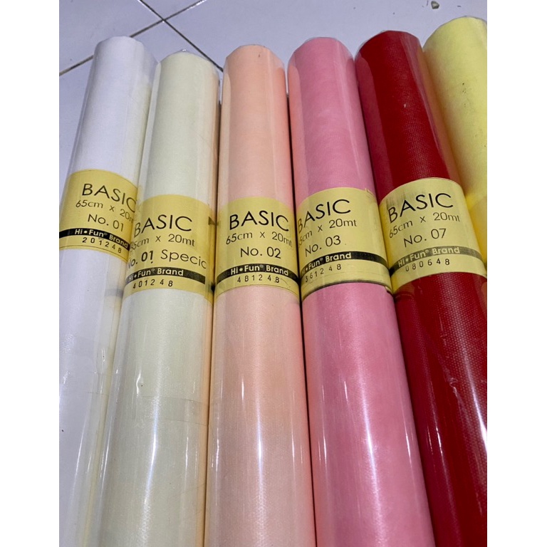 

Diskon sd 3 TERMURAH PAPER TISSUE ROLL FLOWER WRAPPING 1 roll ukuran 65 x 2 meter KAIN TISSUE PEMBUNGKUS BUKET BUNGA