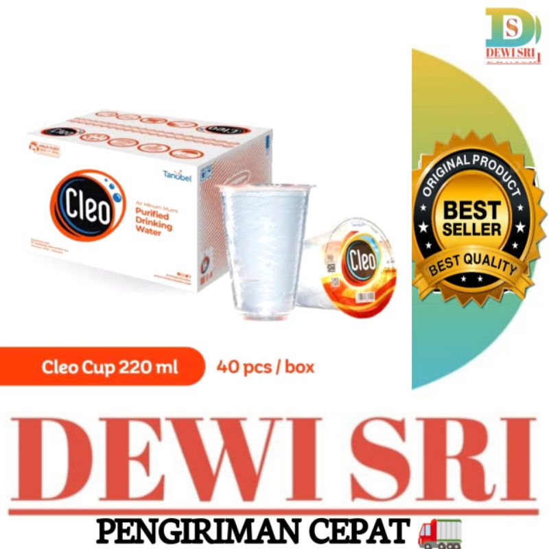 

CLEO Air Mineral 220 ml 1Dus isi 40pcs