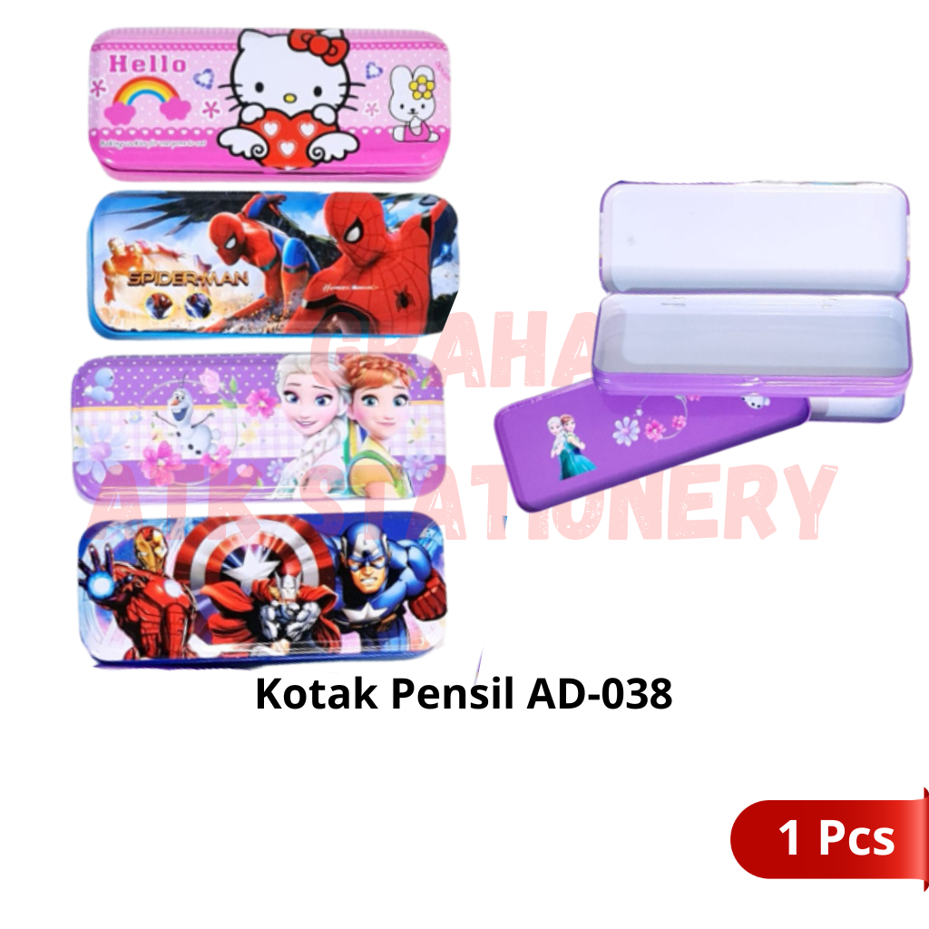 

Kotak Pensil AD-038 / Tempat Pensil / Pencil Case AD-038