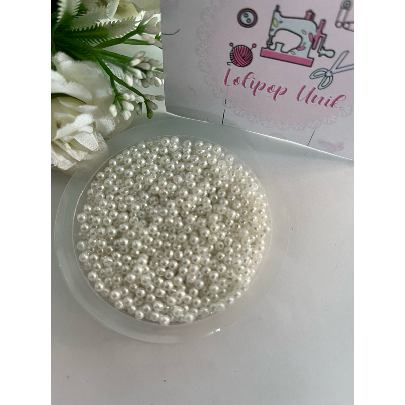 mutiara ringan 3mm / mutsin 3mm