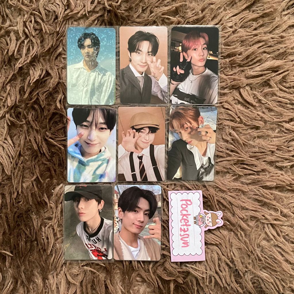 (READY STOCK) PHOTOCARD ENHYPEN JAY ENZONE FATE+ SEOUL SUNOO TARGET DB DARK BLOOD YZY VCE R4 R2 OB B