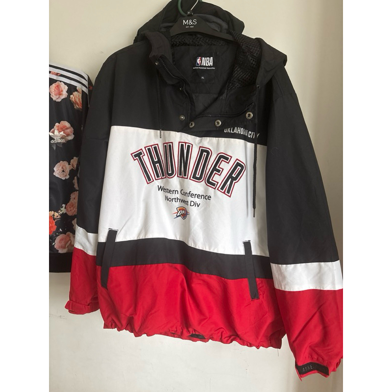 jaket size nba thunder oklahoma XL