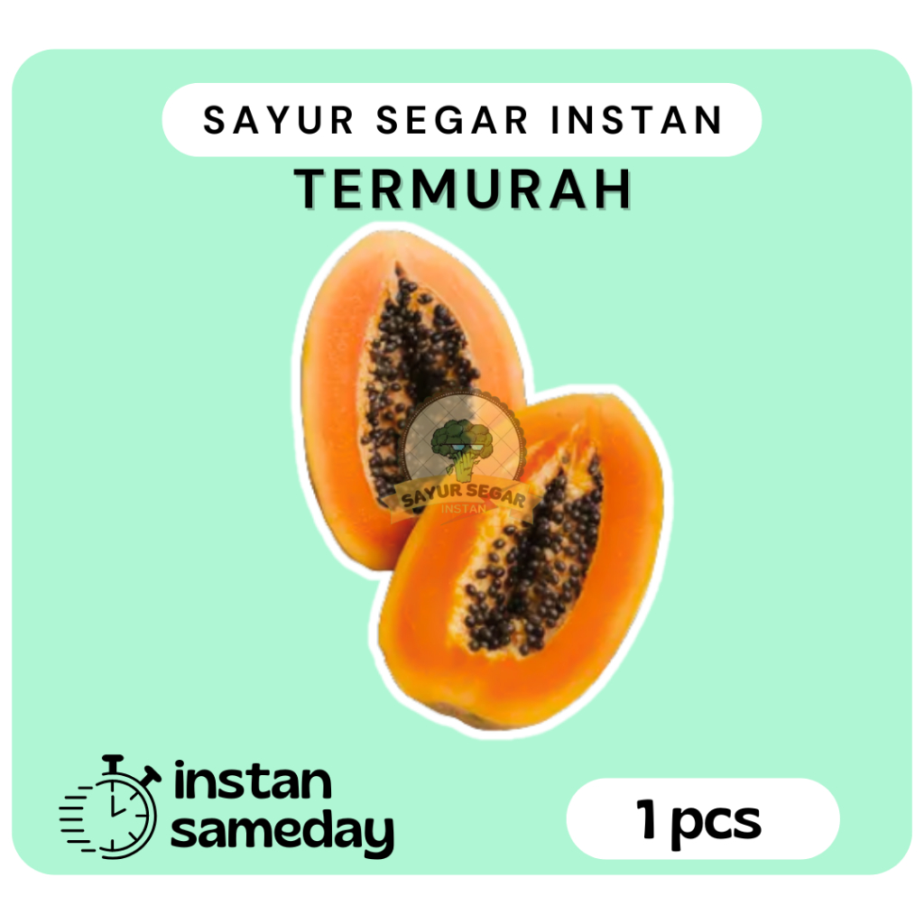 

Pepaya California Segar 1buah
