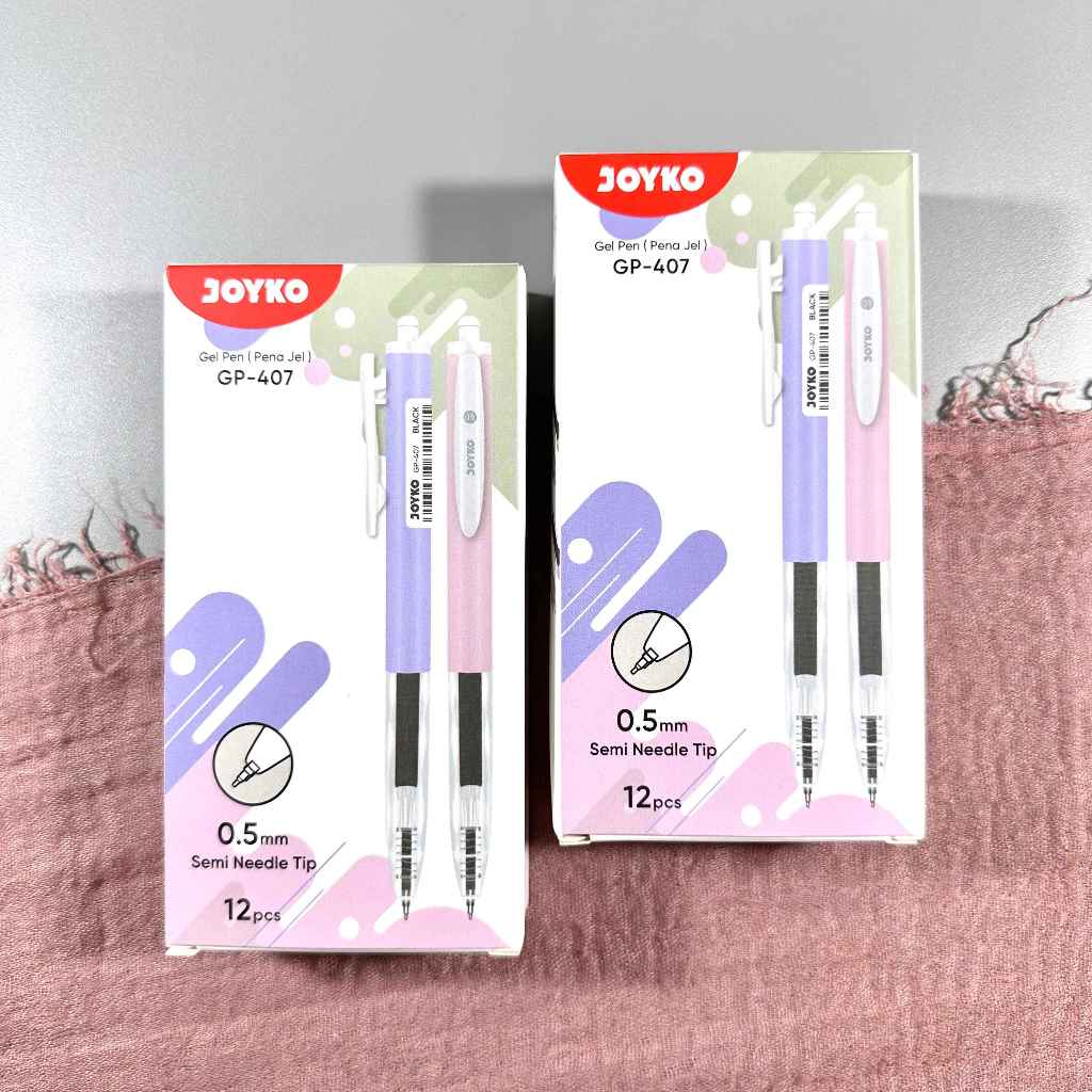 

(PAK)Gel Pen Pulpen Joyko GP-407 / Pena Joyko GP-407