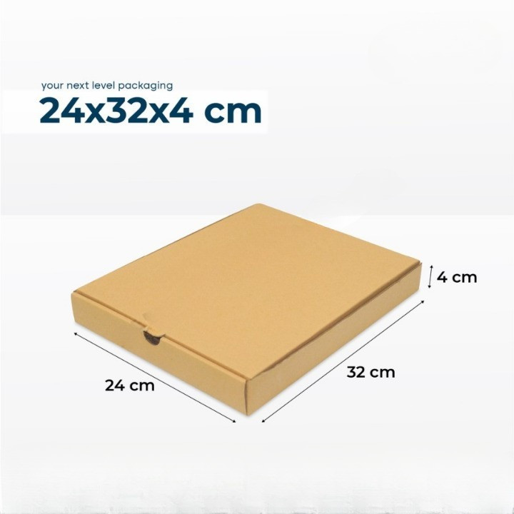 

10 Pcs Box Die Cut Hampers 24x32x4 Cm Dus Packing Baju Jerser Kardus Kemasan Kado Ulang Tahun