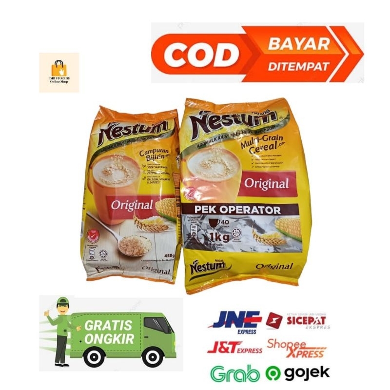 

NESTUM NESTLE ORIGINAL MALAYSIA 450 GR 500GR 1KG Cereal Original Malaysia Sereal Oat