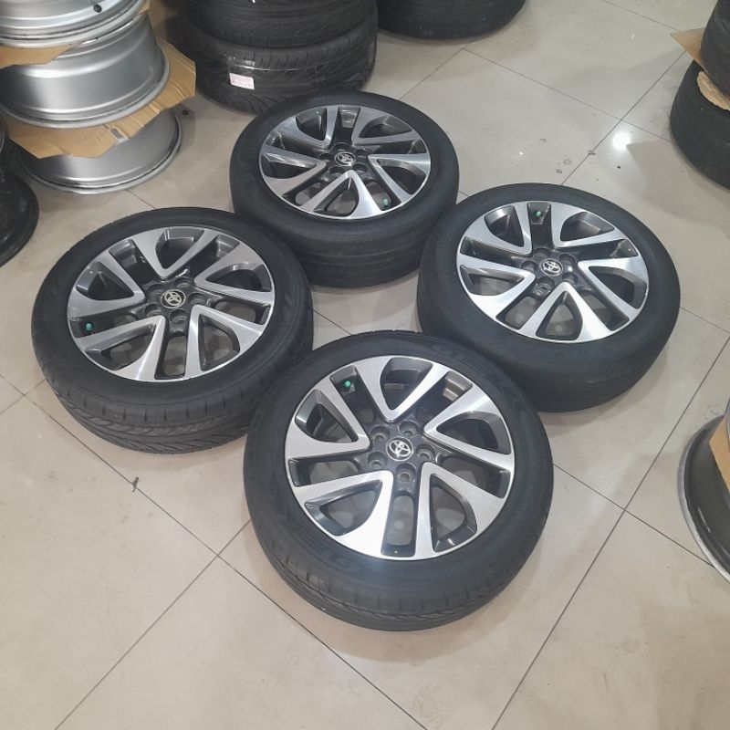 VELG MOBIL SECOND STD TOYOTA SIENTA RING16X6 5X100 ET45