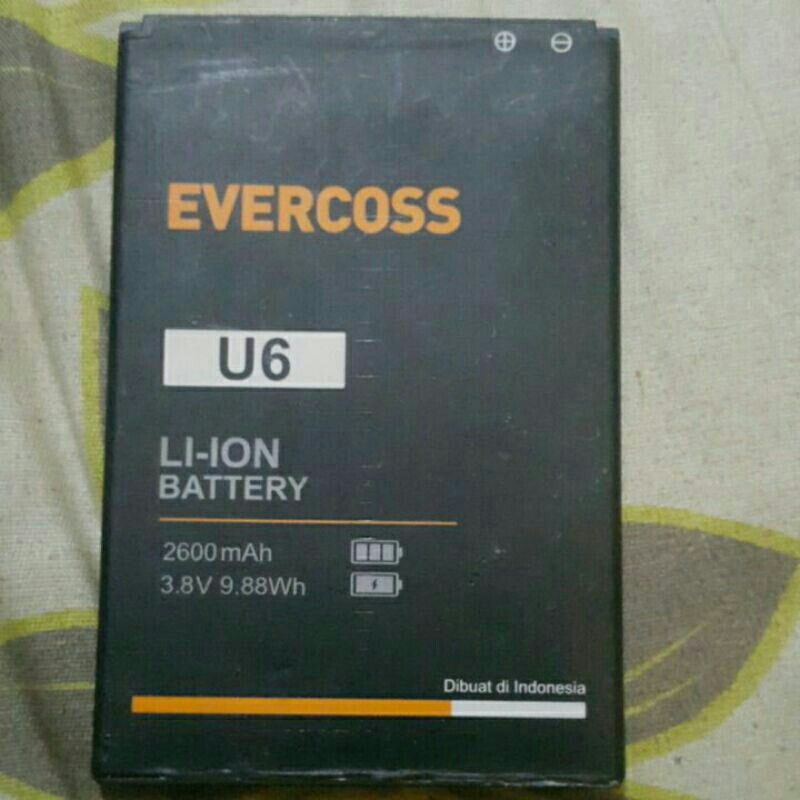 Batre Evercoss U6